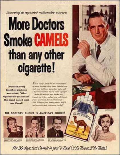 Camels Ad